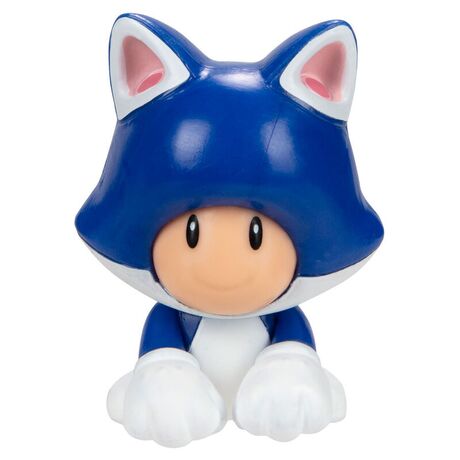 JAKKS PACIFIC Nintendo Super Mario Cat Toad figure 6,5cm