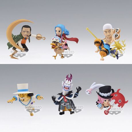 BANPRESTO One Piece The Great Pirates 100 Landscapes vol.6 World Collectable figure 7cm assorted