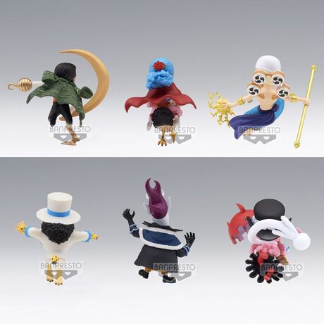 BANPRESTO One Piece The Great Pirates 100 Landscapes vol.6 World Collectable figure 7cm assorted