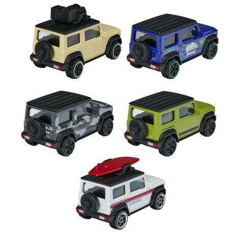 Set 5 Suzuki Jimy metal cars 7,5cm
