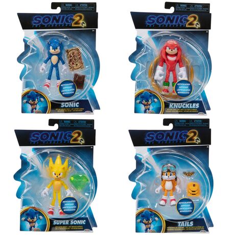 Sonic 2 Wave 2  - Pack 6 figures 10cm (Τυχαία Επιλογή)