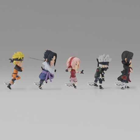 BANPRESTO Naruto Shippuden World Collectable assorted figure 7cm