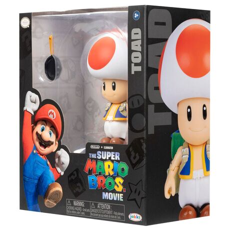 Super Mario Bros The Movie Toad figure 13cm