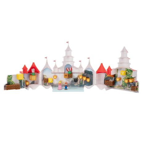 Super Mario Bros The Movie Super Mario mini playset + 2 figures