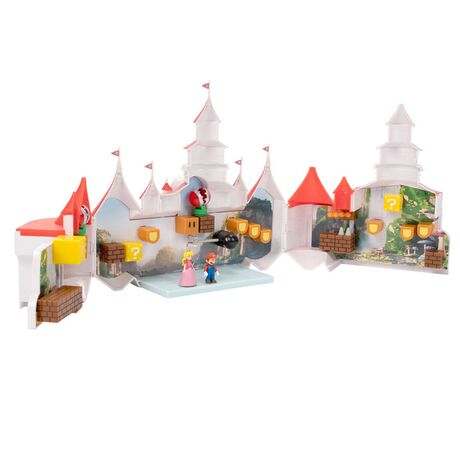 Super Mario Bros The Movie Super Mario mini playset + 2 figures