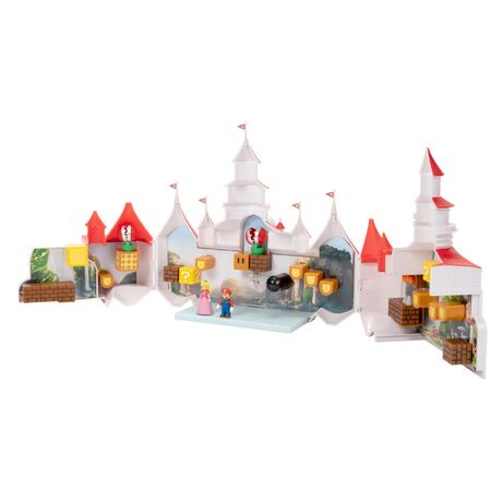 Super Mario Bros The Movie Super Mario mini playset + 2 figures