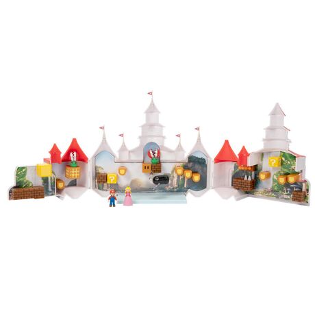 Super Mario Bros The Movie Super Mario mini playset + 2 figures