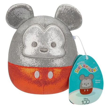 JAZWARES Squishmallows Disney pack 4 plush toys 12cm