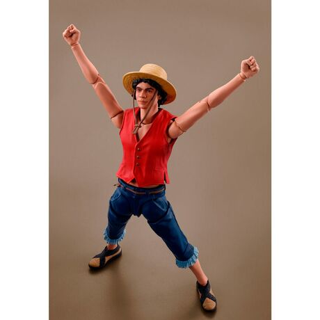 One Piece Netflix Series Monkey D. Luffy S.H. Figuarts figure 14,5cm 4573102657671