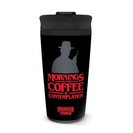 Stranger Things Coffe and Contemplation travel mug 5050574253710
