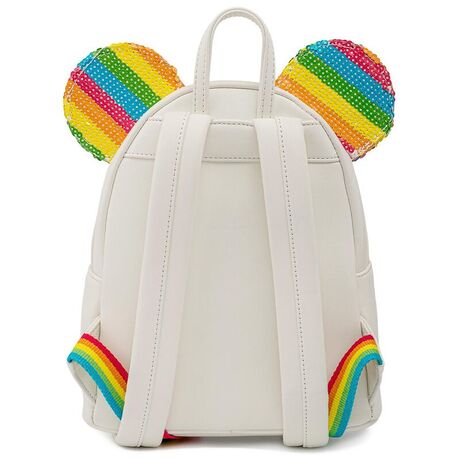 Loungefly Disney Minnie Rainbow backpack 26cm 671803372467