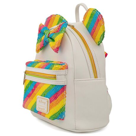 Loungefly Disney Minnie Rainbow backpack 26cm 671803372467