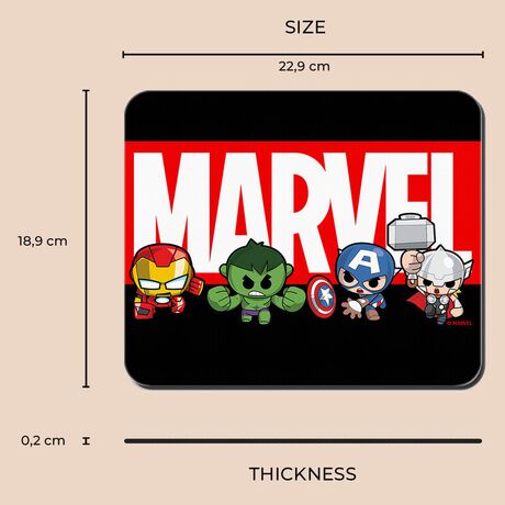 ERT GROUP Marvel mouse pad