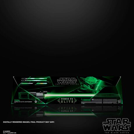 HASBRO Star Wars Forze FX Yoda Lightsaber replica