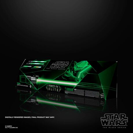 HASBRO Star Wars Forze FX Yoda Lightsaber replica