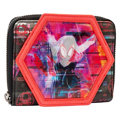 LOUNGEFLY Loungefly Marvel Spiderman Across the Spider-Verse Lenticular wallet