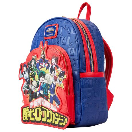 Loungefly My Hero Academia Group Debossed Logo backpack 26cm 671803463080