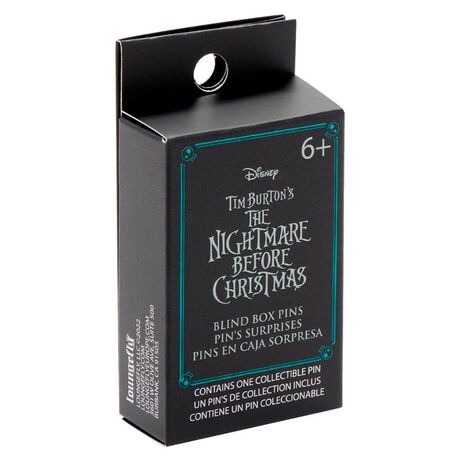 LOUNGEFLY Loungefly Disney Nightmare Before Christmas Holiday Blind Box Enamel Pin assorted