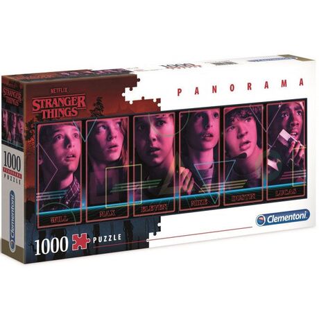 Clementoni Puzzle - Stranger Things Panorama 1000pcs