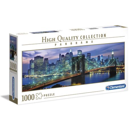 Clementoni Puzzle - New York Brooklyn Bridge Panorama 1000pcs
