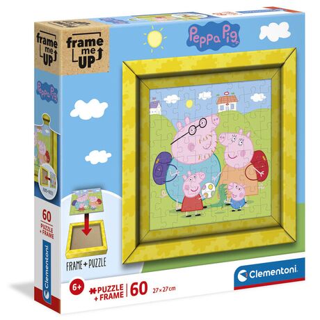 Clementoni Puzzle - Peppa Pig Frame me Up 60pcs
