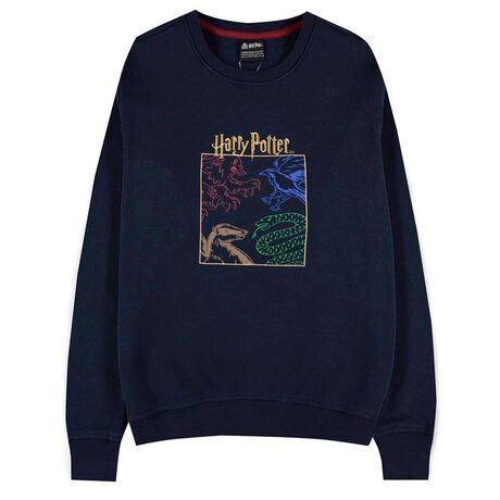 DIFUZED Harry Potter House Crests sweater