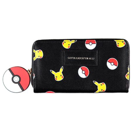 Pokemon Pikachu Poke Ball Donna Wallet