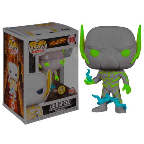 Funko Pop! DC Comics The Flash Godspeed Glow in the Dark Exclusive 1100