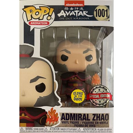 Funko Pop! Avatar Admiral Zhao with Fireball Exclusive 1001