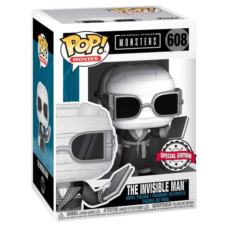 Funko Pop! Monsters Universal The Invisible Man 608