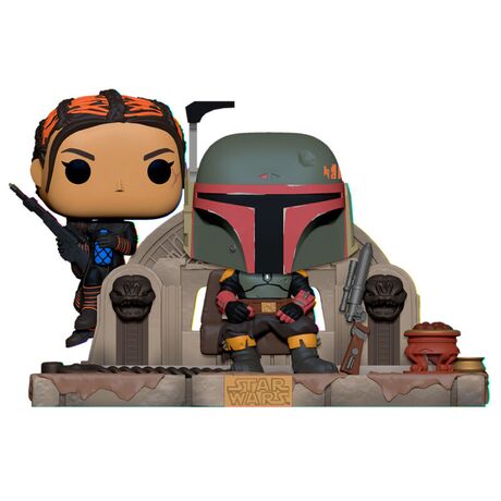 FUNKO MOMENTS Star Wars The Mandalorian Boba & Fennec 58391