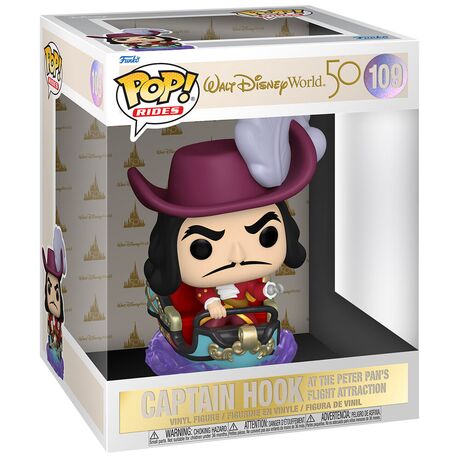 FUNKO POPS WDW 50th Captain Hook at the Peter Pan Flight 109 59512