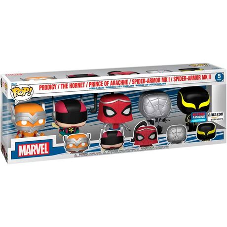 Fuko Pop! pack 3 figures Marvel Spiderman Exclusive