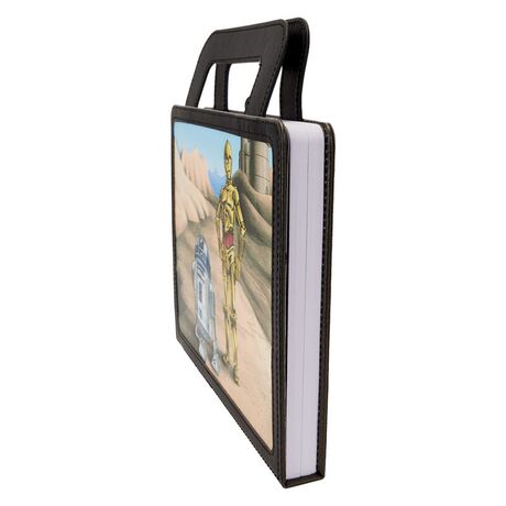 LOUNGEFLY Star Wars Return of the Jedi R2-D2 & C-3P0 notebook