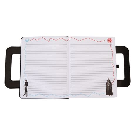 LOUNGEFLY Star Wars Return of the Jedi R2-D2 & C-3P0 notebook
