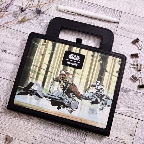 LOUNGEFLY Star Wars Return of the Jedi R2-D2 & C-3P0 notebook