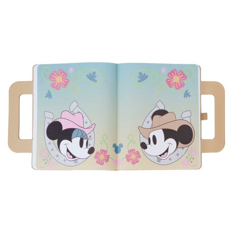 LOUNGEFLY Loungefly Disney Mickey & Minnie Western notebook