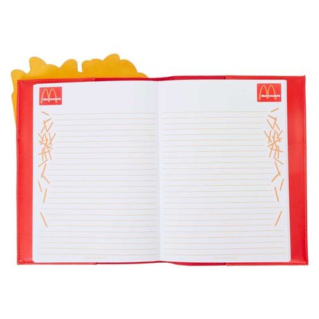 LOUNGEFLY Loungefly Mcdonalds French Fries notebook