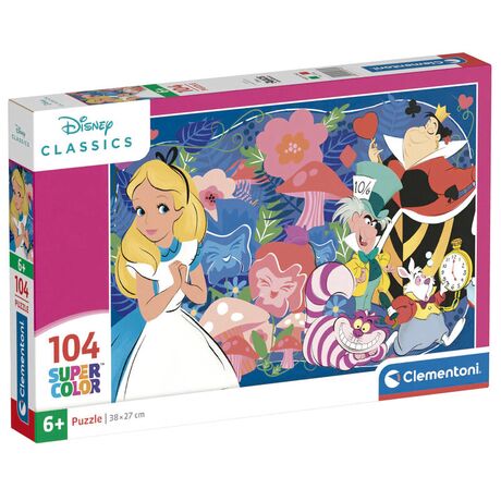 Clementoni Puzzle - Disney Alice in Wonderland 104pcs