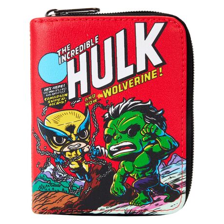 LOUNGEFLY Loungefly Marvel Comic Action Wolverine 50th Anniversary wallet