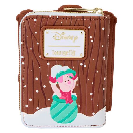 LOUNGEFLY Loungefly Disney Winnie the Pooh Holiday Friends wallet