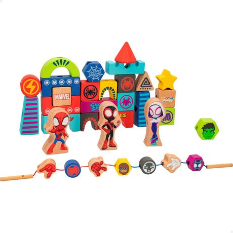 WOOMAX Marvel Pidey wooden playset