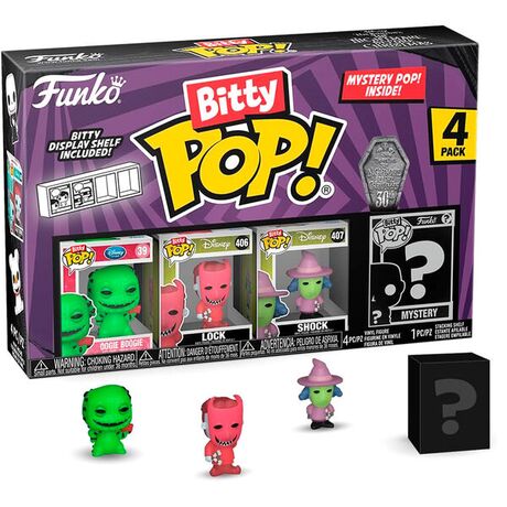 Funko Bitty Pop! Nightmare B.C. Oogie Boogie 4 Pack 73019