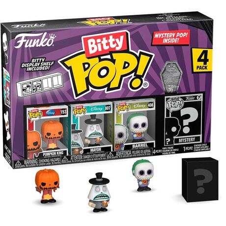 FUNKO BITTY POP 4 Pack Nightmare B.C. Pumpkin King 73020
