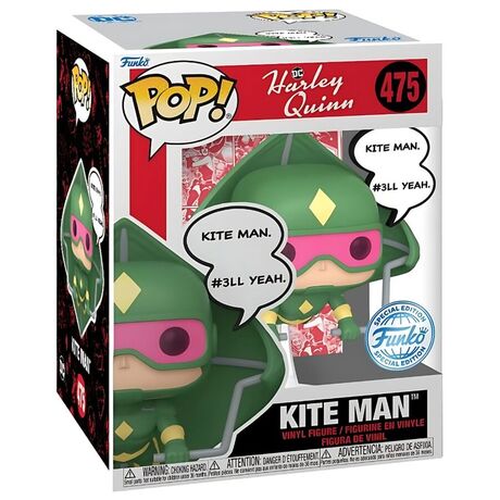 Funko Pop! DC Comics - Harley Quinn: Kite Man Deluxe Exclusive 475