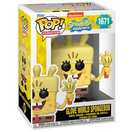 FUNKO POP SpongeBob 25th SpongeBob w/ Glove Light 75734
