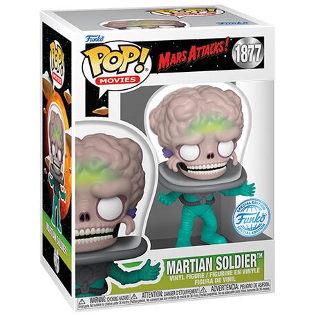 Funko Pop! Mars Attacks Soldier  (1τμχ - Τυχαία Επιλογή 1:6 Chase) 1877