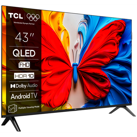 TCL 43S5K Full HD QLED TV 60HZ with HDR and AndroidTV (2025)