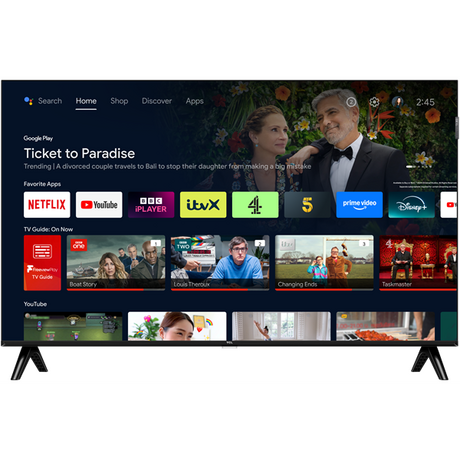 TCL 43S5K Full HD QLED TV 60HZ with HDR and AndroidTV (2025)