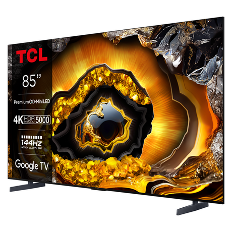 TCL 85X955 4K QD Mini-LED 144HZ TV with Google TV and 4.2.2 Onkyo (2024)
